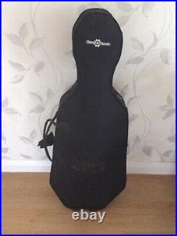 1/4 Size Cello With 2 Cases And Bow