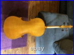 3/4 student cello used good condition bow strings case included