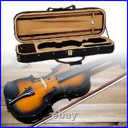 4/4 Full Size Violin Case Violin Box Oblong Violin Hard Bag String Instrument