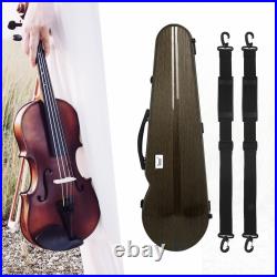 4/4 Full Size Violin Case Violin Hard Case Sturdy Lightweight Storage Box Violin