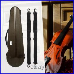 4/4 Full Size Violin Case Violin Hard Case Sturdy Lightweight Storage Box Violin