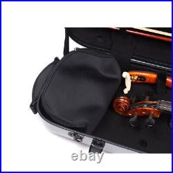 4/4 Hard Violin Case mixed Carbon Fiber Case Music sheet bag Light back Straps