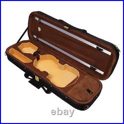 4/4 Size Violin Box With Hygrometer Hard Shell Violin Storage Case Musical GFL