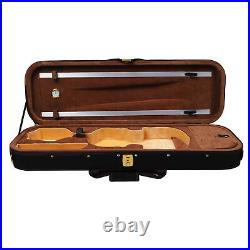 4/4 Size Violin Box With Hygrometer Hard Shell Violin Storage Case Musical GFL