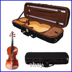 4/4 Size Violin Box With Hygrometer Hard Shell Violin Storage Case Musical GFL