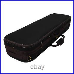 4/4 Size Violin Box With Hygrometer Hard Shell Violin Storage Case Musical GFL