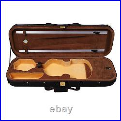 4/4 Size Violin Box With Hygrometer Hard Shell Violin Storage Case Musical GFL