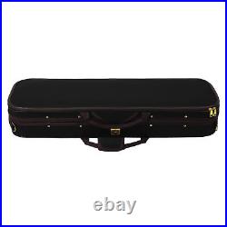 4/4 Size Violin Box With Hygrometer Hard Shell Violin Storage Case Musical GFL