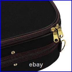 4/4 Size Violin Box With Hygrometer Hard Shell Violin Storage Case Musical GFL