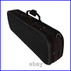 4/4 Size Violin Box With Hygrometer Hard Shell Violin Storage Case Musical GFL