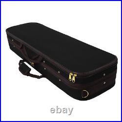 4/4 Size Violin Box With Hygrometer Hard Shell Violin Storage Case Musical GFL