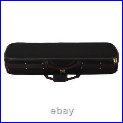 4/4 Violin Box with Hygrometer Hard Shell Case for Music Lovers DTS UK