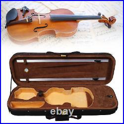 4/4 Violin Box with Hygrometer Hard Shell Case for Music Lovers DTS UK