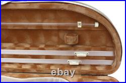 4/4 size Violin Case Box Strong Lightweight Hard case Durable straps Good shape