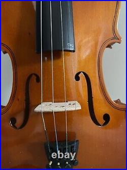 4/4 size violin in and bow with hard case