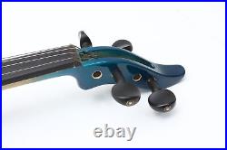 4 String Electric Violin 4/4 Guitar Shape Bird Head Ebony Fitting with Case