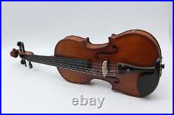 5 String Electric Acoustic Violin 4/4 Solid Maple Spruce hand Made With Case Bow