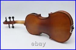 5 String Electric Acoustic Violin 4/4 Solid Maple Spruce hand Made With Case Bow