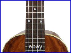 Alulu Solid Mahogany Tenor Ukulele Sexy Girl02 Hard Case HU1361