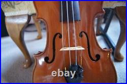Antique 1880 French Mirecourt Circa Trade Violin 4/4 Full Hard Case & Bow