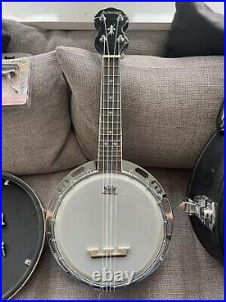 Ashbury AB-48 4-string Banjolele (Banjo / Ukulele)