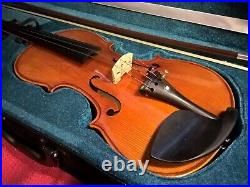 BST'23 High Entry Level Violin 4/4 #04 OPB Outfit glossy golden Atq aged t'woods