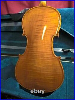 BST'23 High Entry Level Violin 4/4 #04 OPB Outfit glossy golden Atq aged t'woods