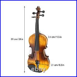 Beginner Stringed Instruments Kit All Hand Made Hard Texture Violin Set Fine