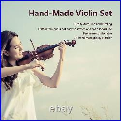 Beginner Stringed Instruments Kit All Hand Made Hard Texture Violin Set Fine