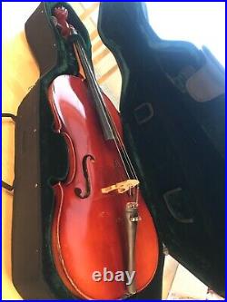 Boosey & Hawkes Excelsior 3/4 Size Cello with Hard Case