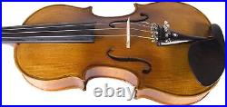 Cecilio CVN-500 Solidwood Ebony Fitted Violin withPrelude Strings, 1/2 Nickel