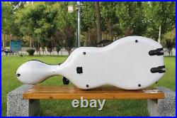 Cello Case 4/4 High Strength Carbon Fiber hard Cello box with wheels Backstraps