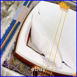 Chuzao Shamisen Japanese Traditional Musical Instrument with Hard Case
