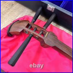 Chuzao Shamisen Japanese Traditional Musical Instrument with Hard Case, Bachi