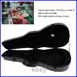 (Coffee)Violin Box Carbon Fiber Lightweight Portable Hard Violin Case IDS