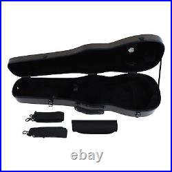 (Coffee)Violin Box Carbon Fiber Lightweight Portable Hard Violin Case IDS