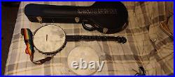 Deering Vega Old Time Wonder 12 Pot 5 String Openback Clawhammer Banjo