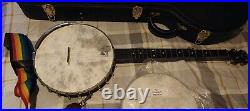 Deering Vega Old Time Wonder 12 Pot 5 String Openback Clawhammer Banjo