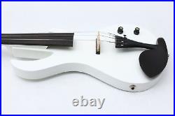 Electric Guitar Set 4 String Electric Violin Quality Solid Wood Violin With Case