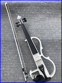 Electric Violin By Paul Michael Stanton, Full Size, v. G. C. 4 string, White