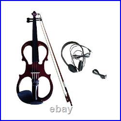 Electric Violin Fiddle Musical Instruments with Hard Case for Children Teens