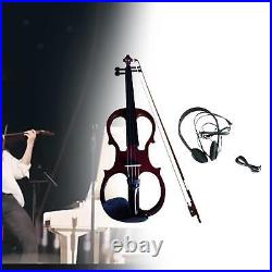 Electric Violin Fiddle Musical Instruments with Hard Case for Children Teens