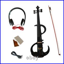 Electric Violin Solid Wood Musical Instruments with Hard Case with Fittings