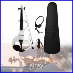 Electric Violin with Hard Case Fiddle Stringed Instruments with Violin