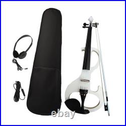 Electric Violin with Hard Case Fiddle Stringed Instruments with Violin