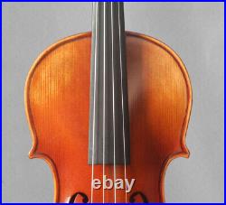 Excellent handbuilt violin 7/8 fiddle powerful tone fraction violine geige