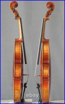 Excellent handbuilt violin 7/8 fiddle powerful tone fraction violine geige