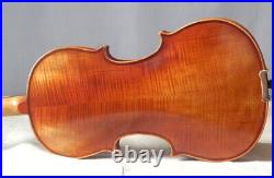 Excellent handbuilt violin 7/8 fiddle powerful tone fraction violine geige