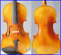 Excellent handbuilt violin Guarneri 4/4 fiddle powerful tone violon instrument