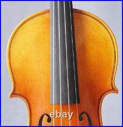 Excellent handbuilt violin Guarneri 4/4 fiddle powerful tone violon instrument